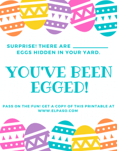 You've Been Egged :: Surprise Your Friends & Family This Easter